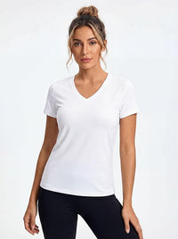 Women's Soft & Stretch V-Neck T-Shirts