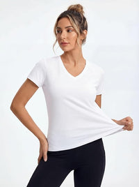 Women's Soft & Stretch V-Neck T-Shirts