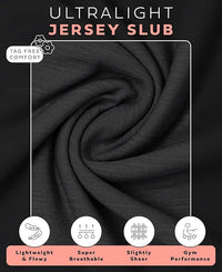 Women's Crew Short Sleeve Semi Sheer Slub Tops