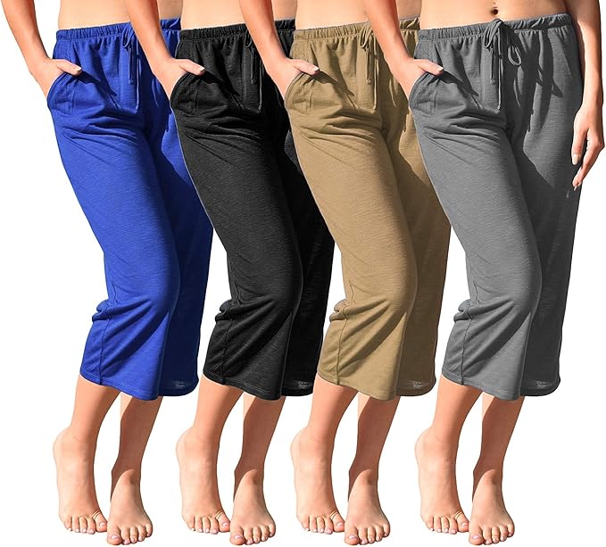 Women's Capri Length Lounge & Cover Up Spa Pants