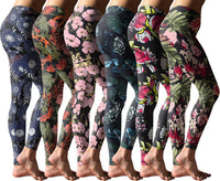 Women's Buttery Soft Brushed Skinny Pant Long Leggings- Multi Packs