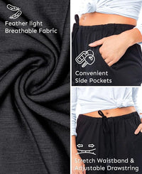 Women's Capri Length Lounge & Cover Up Spa Pants