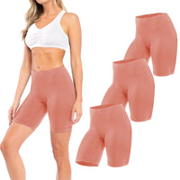 Semi-Sheer Cotton Spandex Bike Boyshorts