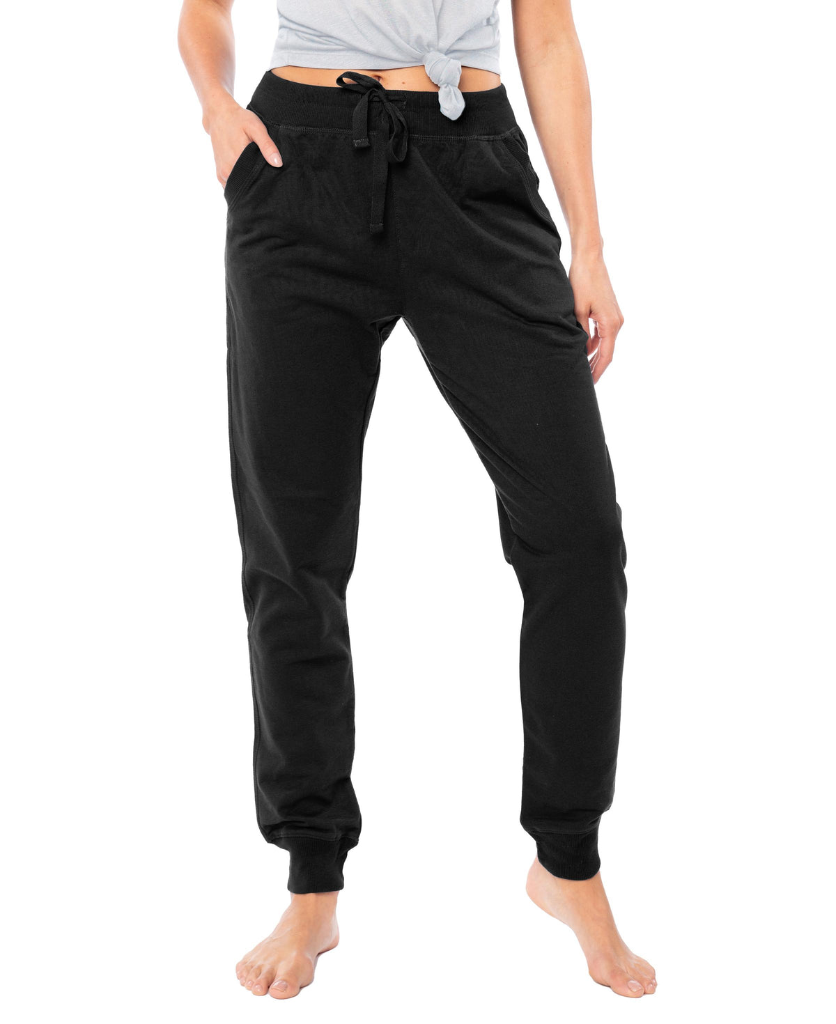 2 Pack Women's French Terry Jogger Sweatpants