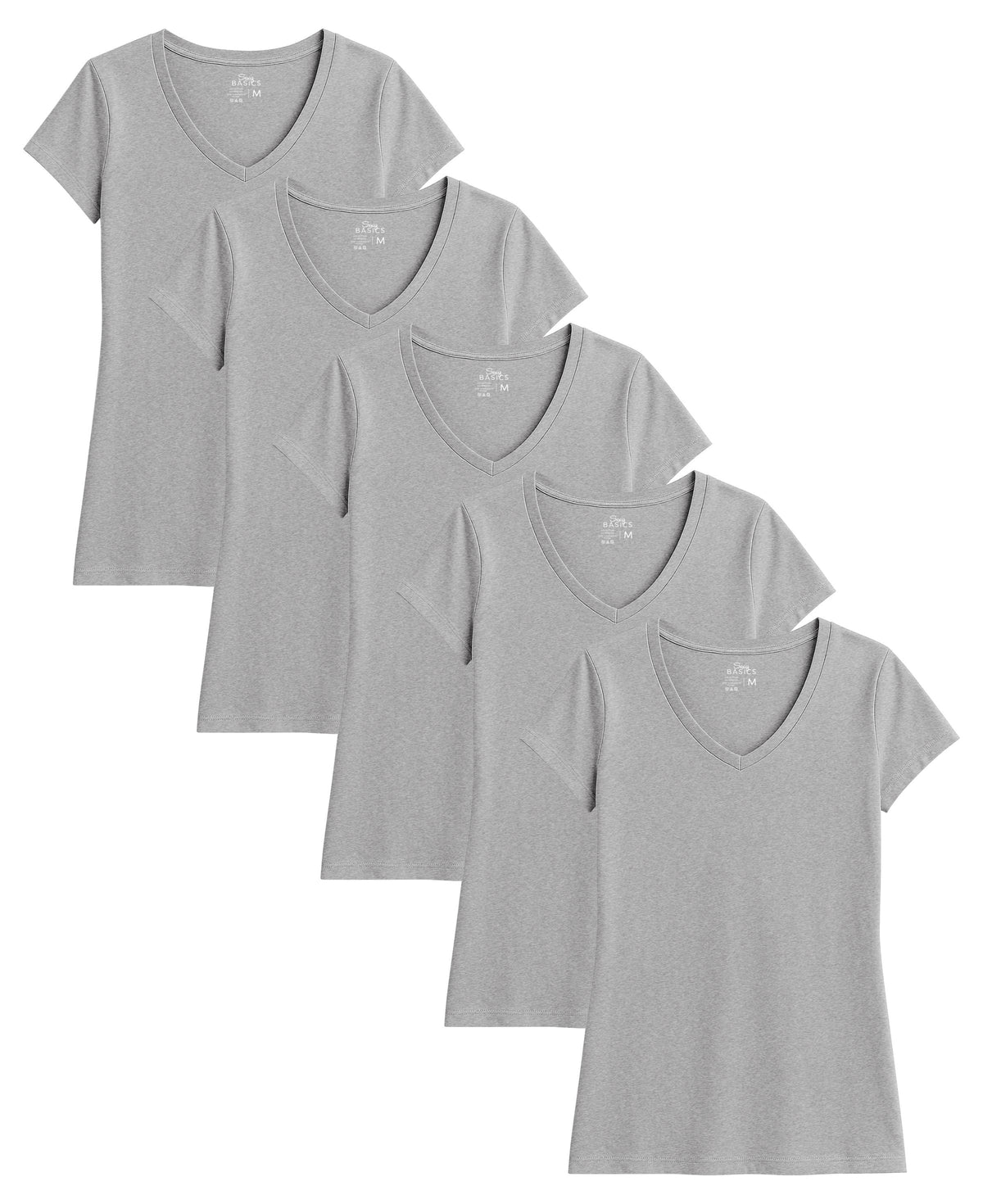 Women's Cotton V-Neck Short Sleeve T-Shirt