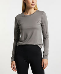 6 Pack Women's Scoop Neck Base Layer Long Sleeve Top