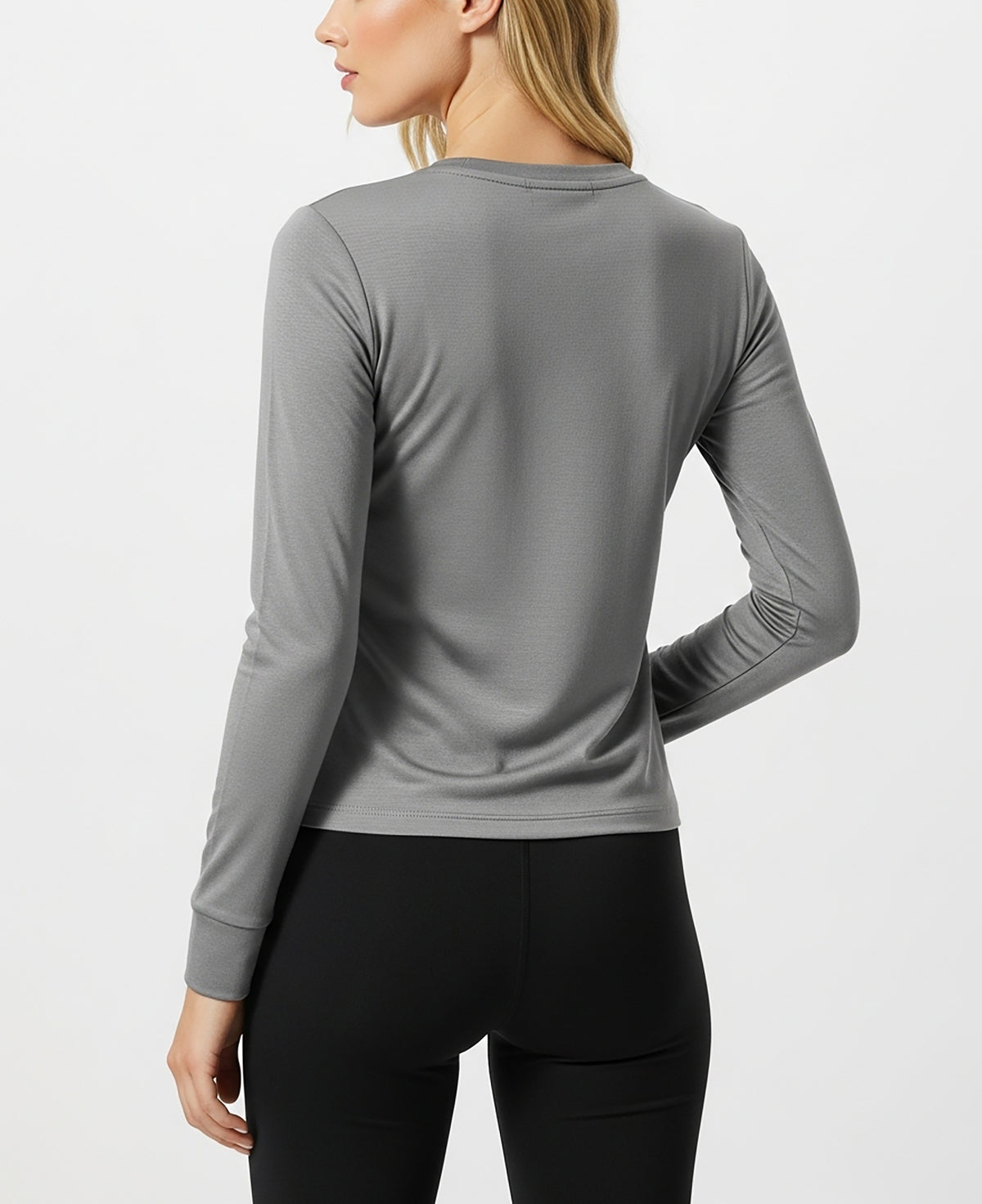 6 Pack Women's Scoop Neck Base Layer Long Sleeve Top