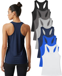 Women's  Ultra Soft Stretch Racer Back Tanks