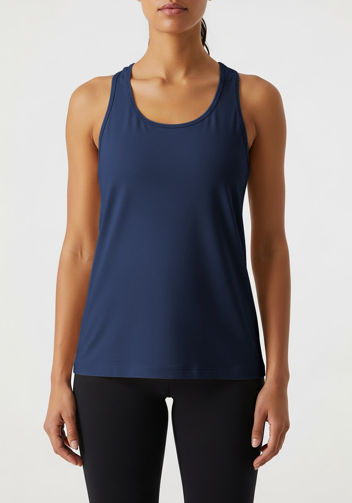 Women's  Ultra Soft Stretch Racer Back Tanks
