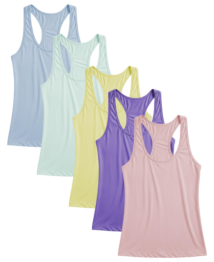Women's Ultra Soft & Stretch Racerback Sport Tank Tops