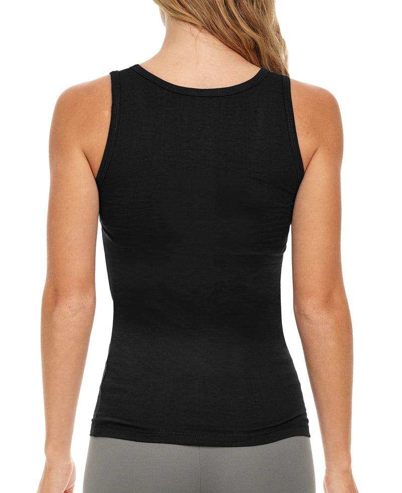 5 Pack Women's Sport Cotton-Spandex Tank Top