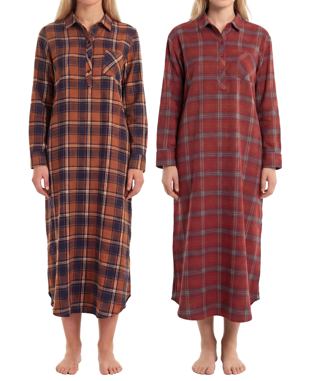 Women's Cotton Long Nightshirt