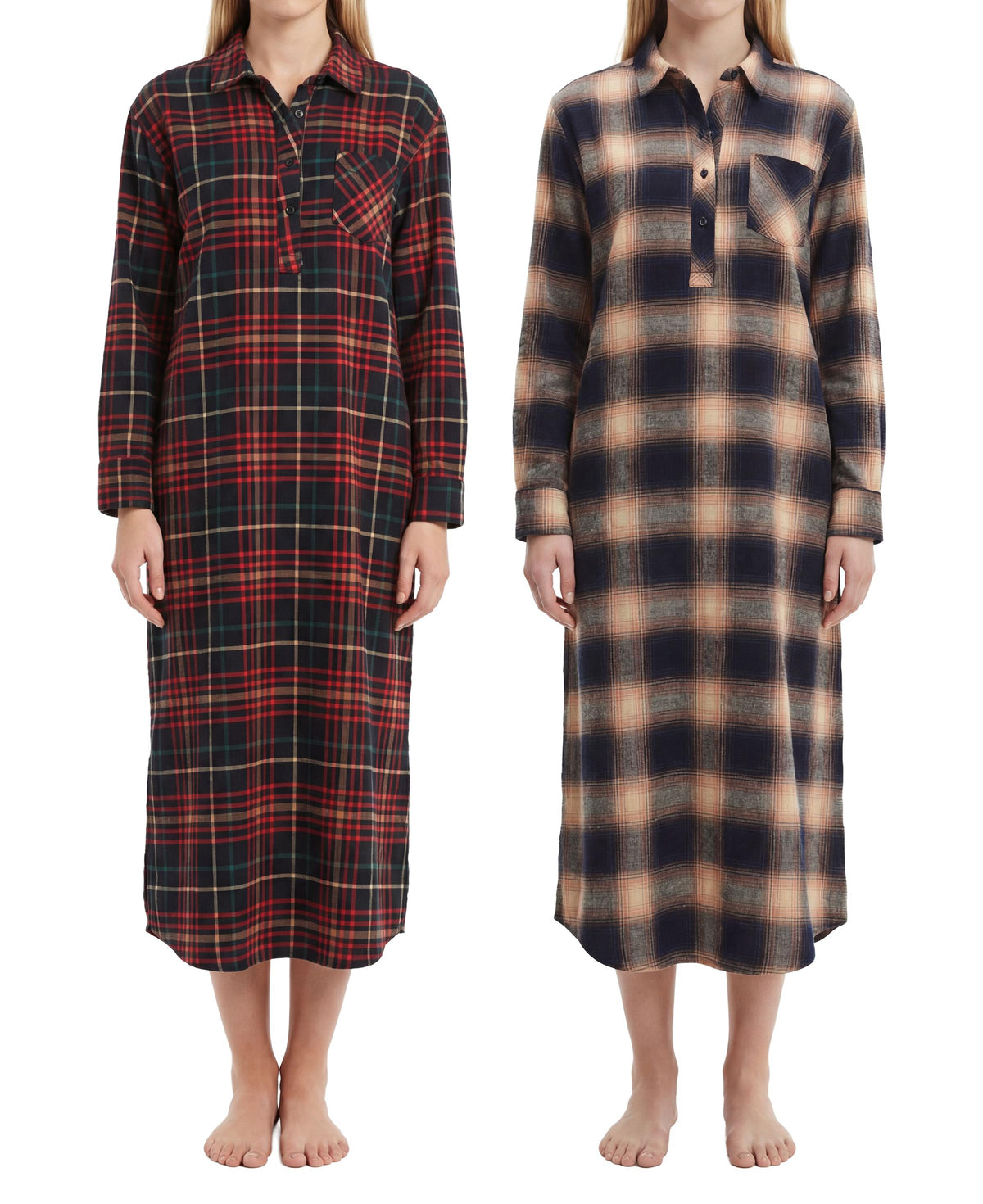 Women's Cotton Long Nightshirt