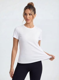 Women's Soft & Stretch Crew Neck T-Shirts