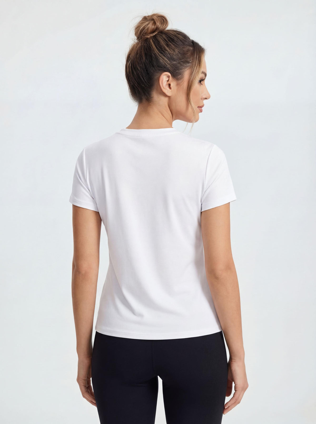 Women's Soft & Stretch Crew Neck T-Shirts