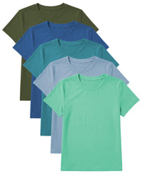 Women's Soft & Stretch Crew Neck T-Shirts
