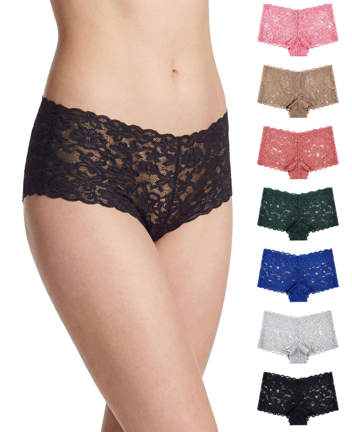Women's Lace Boyshort Boyleg Panty