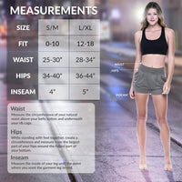 6 Pack Women's High Waisted Harem Shorts with Pockets