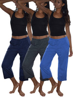 3-Pack Navy, Denim, Charcoal