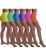 6 Pack- Neon-green/Orange/Blue/Pink/Purple/Yellow
