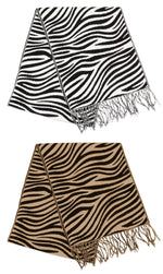 Zebra Print: Black, Pink