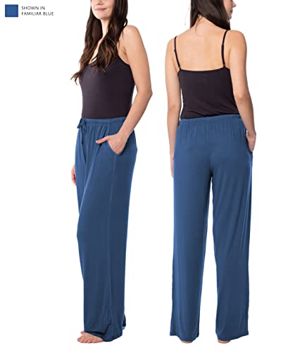 Women's 3 Pack Super Soft Drawstring Yoga Lounge PJ Sleep Pants