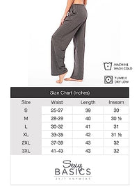 3 Pack Women's Buttery Soft Drawstring Lounge Pants